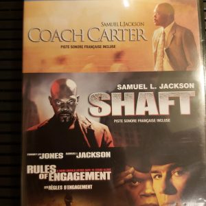Coach Carter & Shaft & Les Règles d'Engagement / Coach Carter (2005) & Shaft (2000) & Rules of Engagement (2000)