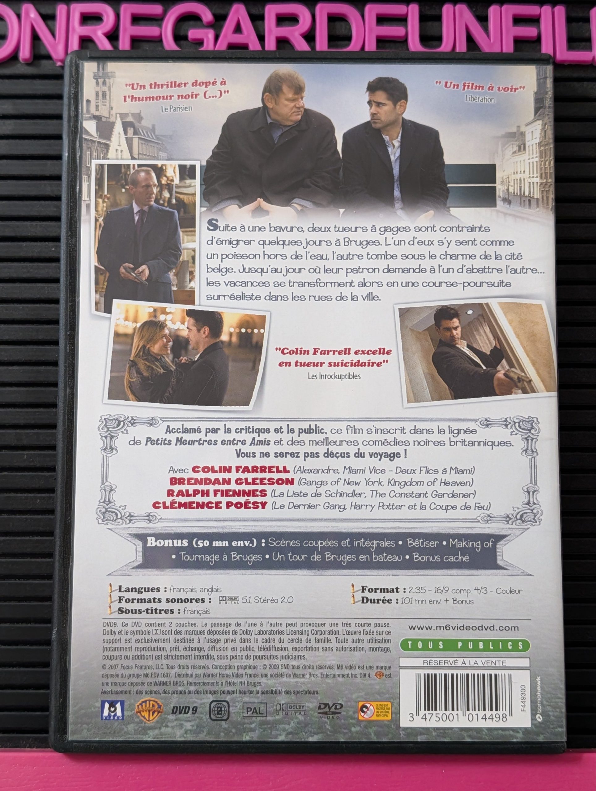 Bons Baisers de Bruges (Bienvenue à Bruges) / In Bruges (2008) {Zone 2} – Image 2