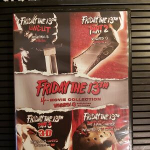 Vendredi 13 & Vendredi 13 Chapitre 2 & Vendredi 13 Chapitre 3 (3D) & Vendredi 13 Le Chapitre Final / Friday the 13th (1980) & Friday the 13th Part 2 (1981) & Friday the 13th Part 3 (1982) (3D) & Friday the 13th The Final Chapter (1984)