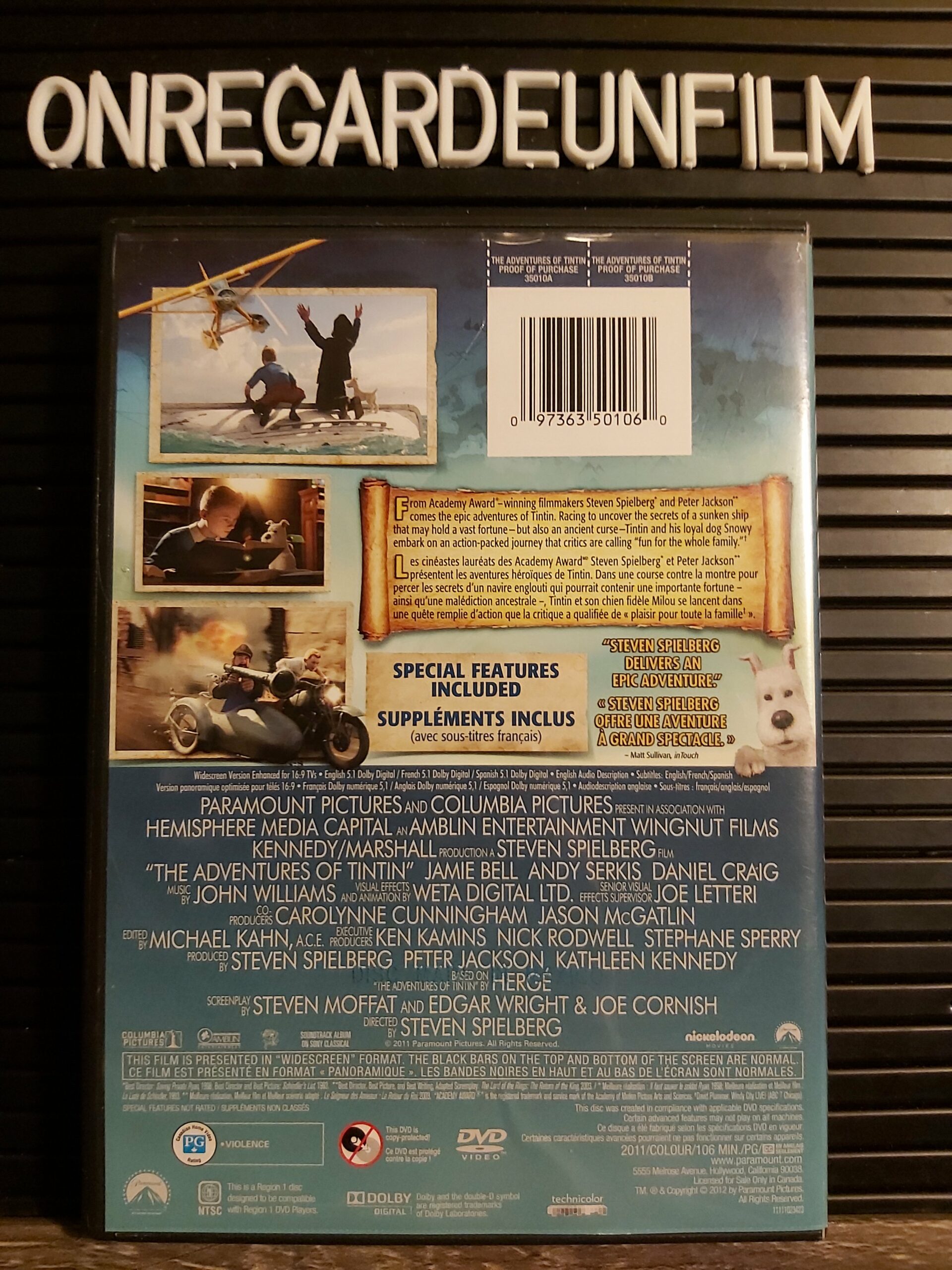 Les Aventures de Tintin: Le Secret de la Licorne / The Adventures of Tintin (2011) – Image 2