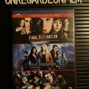 DESTINATION ULTIME TRILOGIE / FINAL DESTINATION TRILOGY
Destination Ultime & Destination Ultime 2 & Destination Ultime 3 / Final Destination (2000) & Final Destination 2 (2003) & Final Destination 3 (2006)