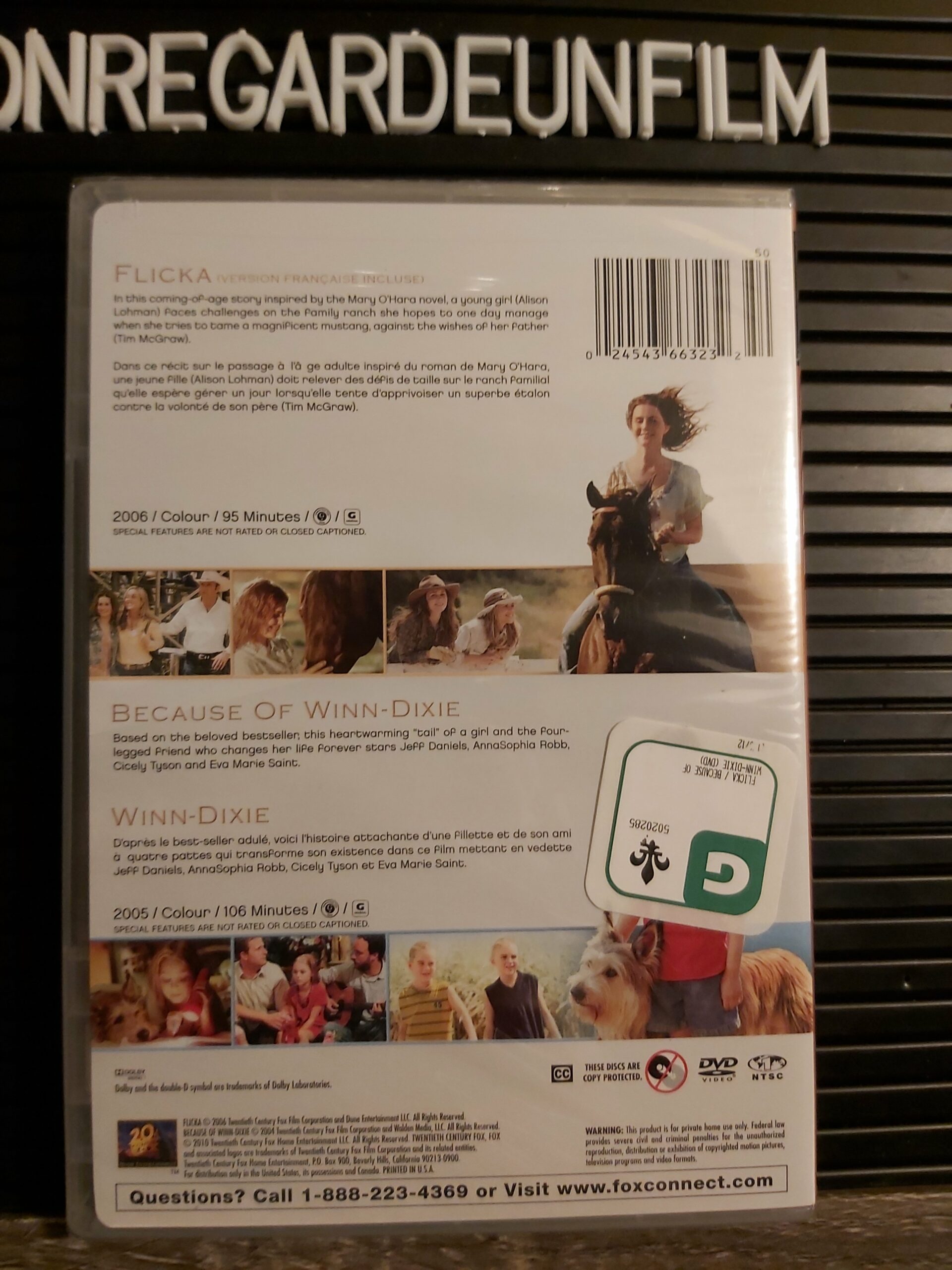 Flicka. Fierté des Plaines & Winn-Dixie / Flicka. Country Pride (2006) & Because of Winn-Dixie (2005) – Image 2