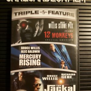 12 Singes & Mercure à la Hausse & Le Chacal / Twelve Monkeys (1995) & Mercury Rising (1998) & The Jackal (1997)