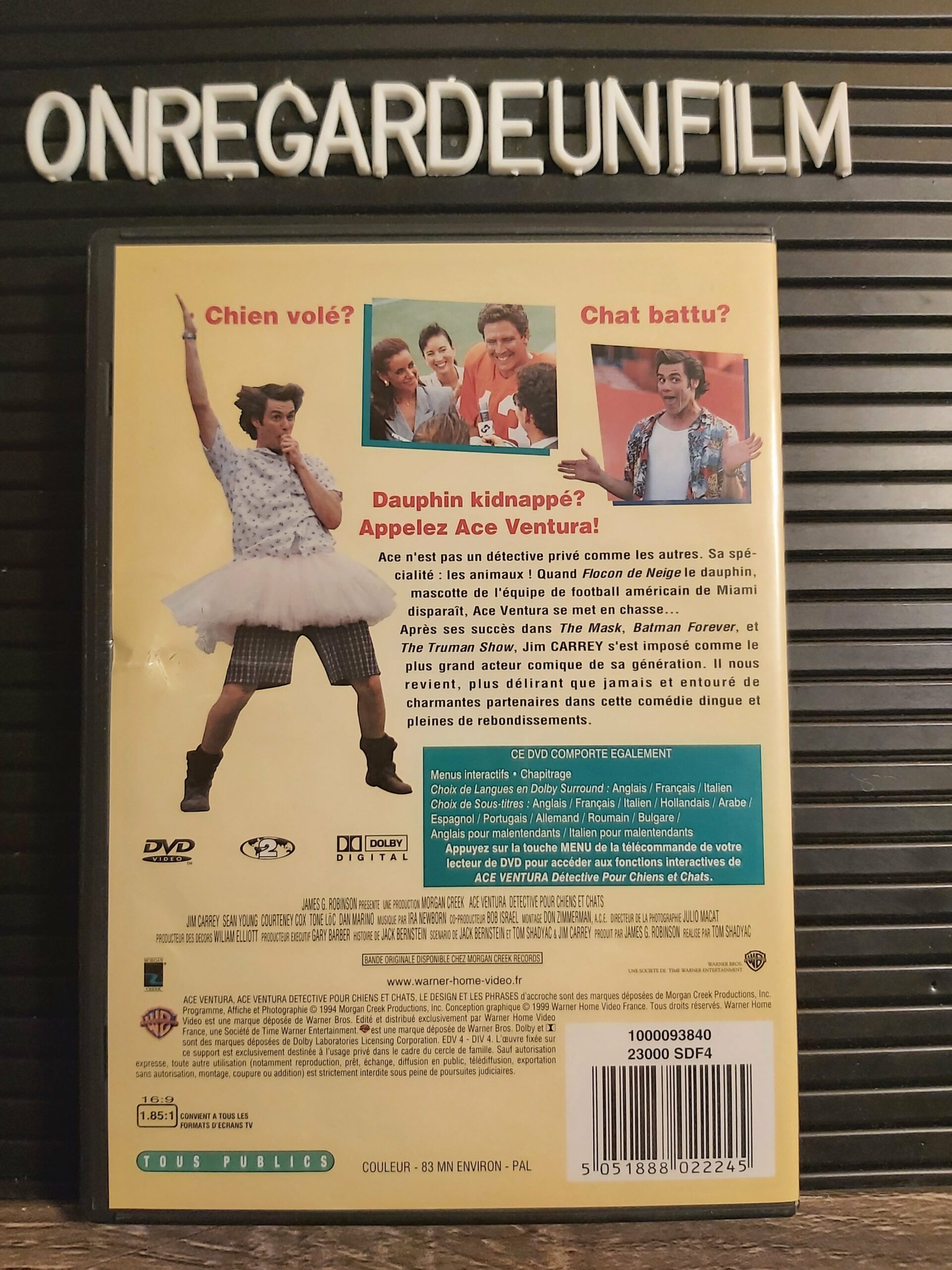 Ace Ventura mêne l'Enquête / Ace Ventura: Pet Detective (1994) 《Zone 2》 – Image 2