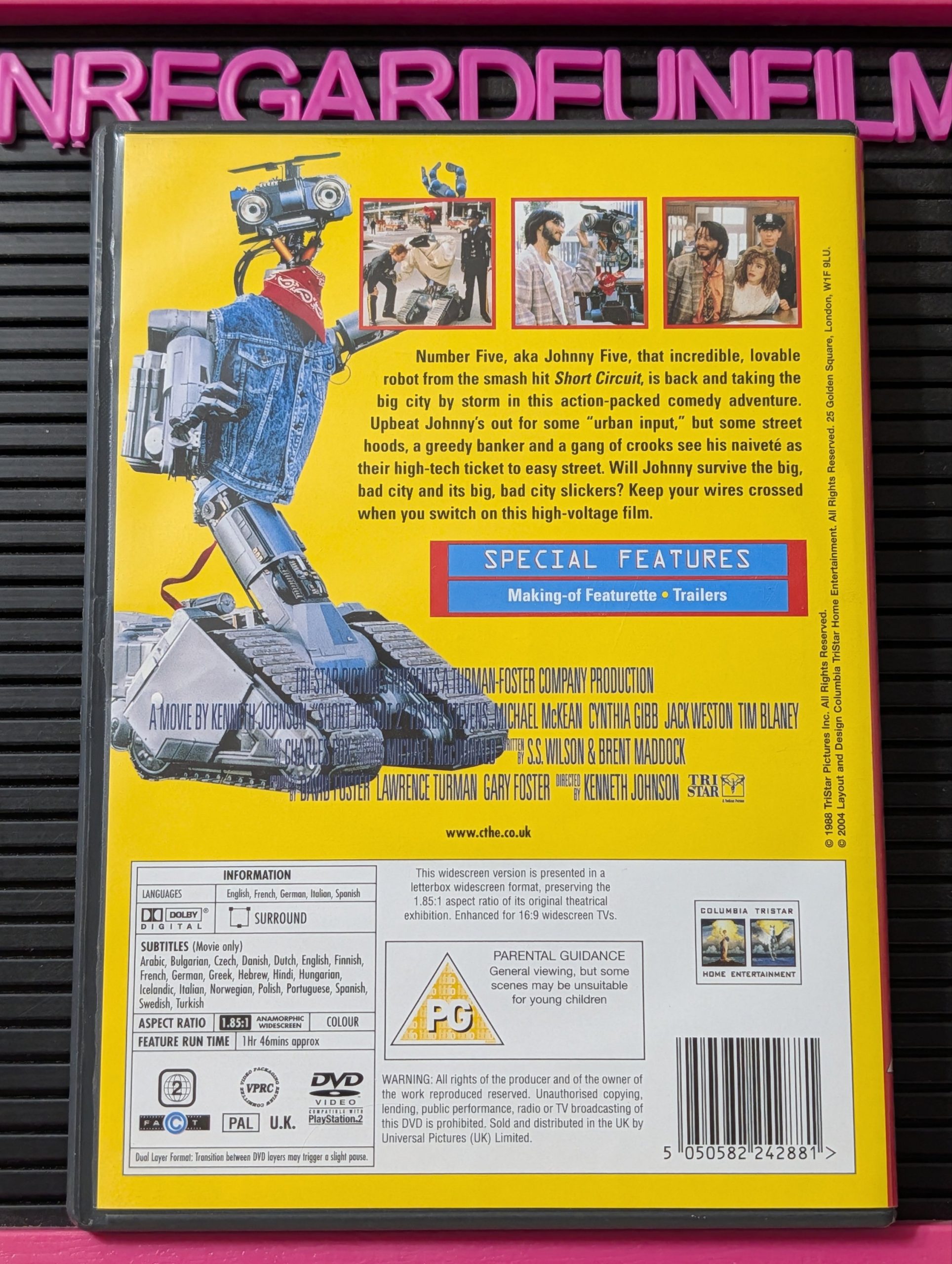 Coeur Circuit 2 / Short Circuit 2 (1988) {Zone 2} – Image 2