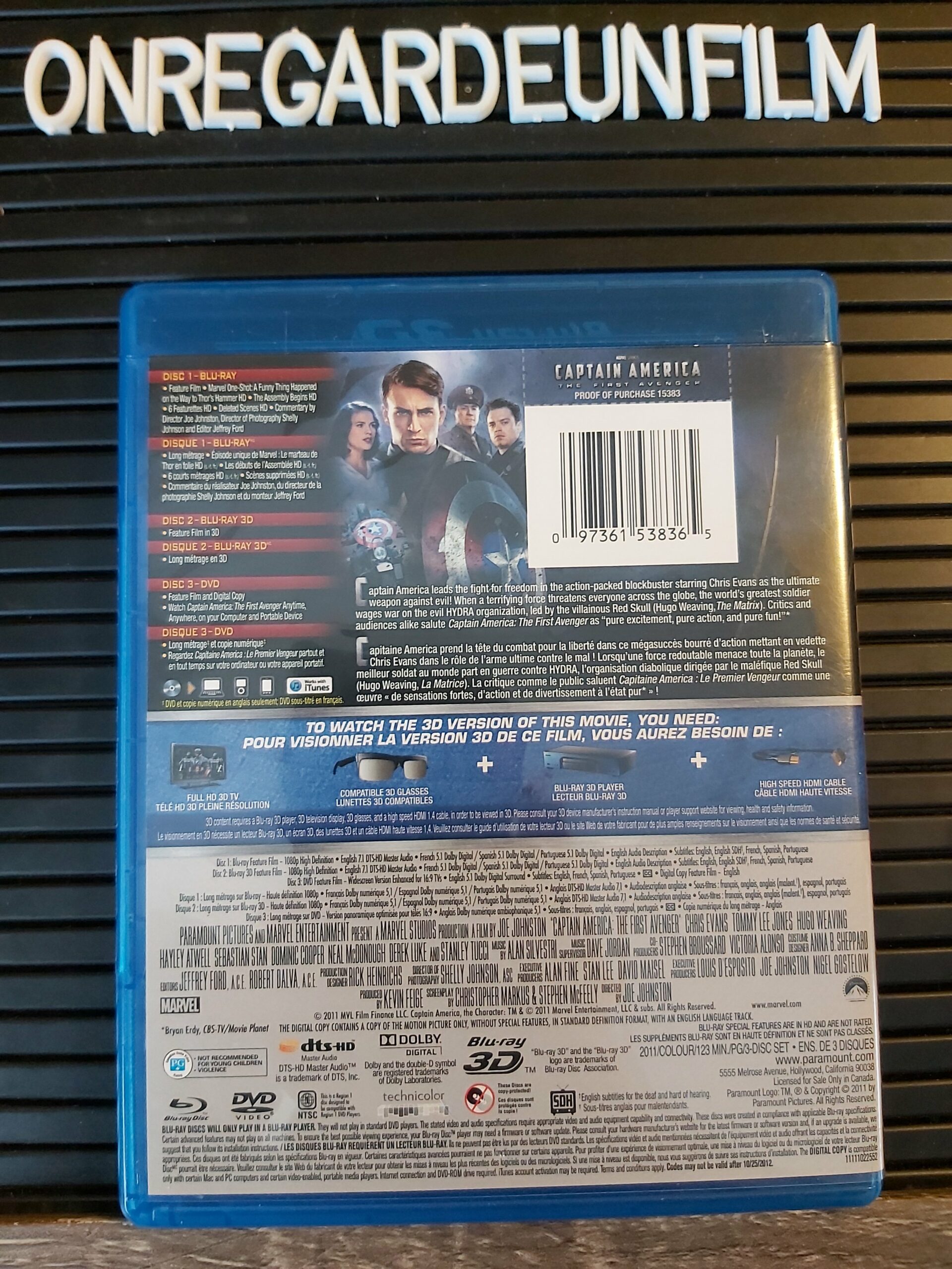 Capitaine America: Le Premier Vengeur / Captain America: The First Avenger (2011) 3D – Image 2
