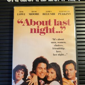 À propos d'Hier soir... / About Last Night... (1986)
