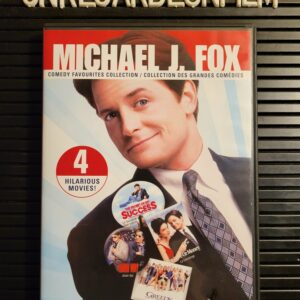 MICHAEL J. FOX COLLECTION
Le Secret de mon Succès & Jouer dur & Le Concierge & Les Héritiers affamés / The Secret of My Success (1987) & The Hard Way (1991) & For Love or Money (1993) & Greedy (1994)