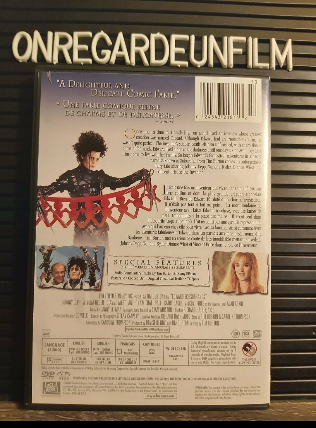 Edward aux Mains d'Argent / Edward Scissorhands (1990) – Image 2