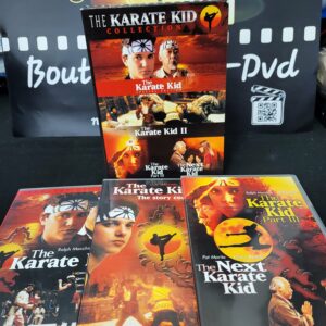 COLLECTION KARATÉ KID / THE KARATE KID COLLECTION
Le Moment de Vérité & Le Moment de Vérité II & Karaté kid III - Le Moment de Vérité III / The Karate Kid (1984) & The Karate Kid Part II (1986) & The Karate Kid Part III (1989)