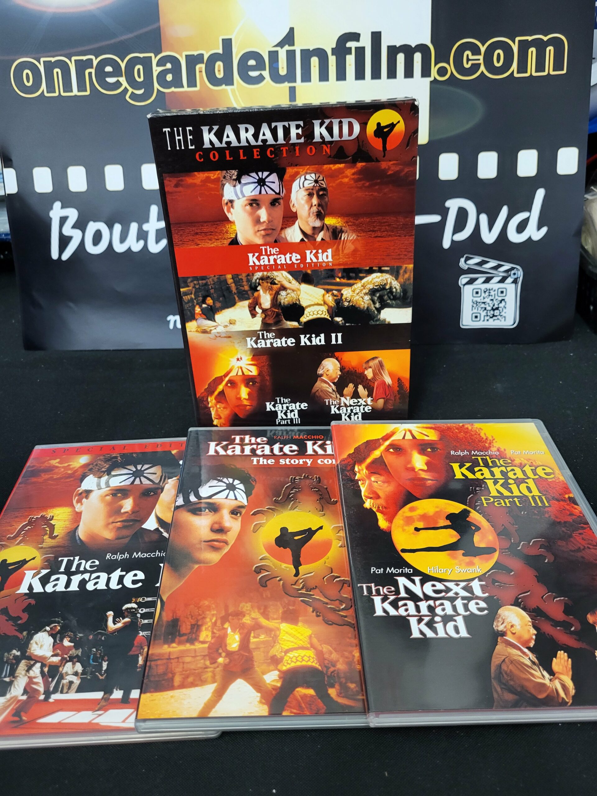 COLLECTION KARATÉ KID / THE KARATE KID COLLECTION
Le Moment de Vérité & Le Moment de Vérité II & Karaté kid III - Le Moment de Vérité III / The Karate Kid (1984) & The Karate Kid Part II (1986) & The Karate Kid Part III (1989)