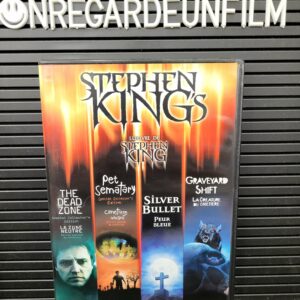 STEPHEN KING 
La Zone Neutre & Cimetière Vivant & Peur Bleue & La Créature du Cimetière  / The Dead Zone (1983) & Pet Sematary (1989) & Silver Bullet (1985) & Graveyard Shift (1990)