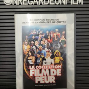 LA COLLECTION FILM DE PEUR / SCARY MOVIE COLLECTION
Film de Peur & Film de Peur 2 & Film de Peur 3.5 & Film de Peur 4 / Scary Movie (2000) & Scary Movie 2 (2001) & Scary Movie 3.5 (2003) & Scary Movie 4 (2006)