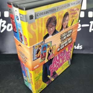 AUSTIN POWERS COLLECTION
Austin Powers & Austin Powers: Agent Secret 00Sexe & Austin Powers Contre l'Homme au Membre d'Or / Austin Powers: International Man of Mystery (1997) & Austin Powers: The Spy Who Shagged Me (1999) & Austin Powers in Goldmember (2002)