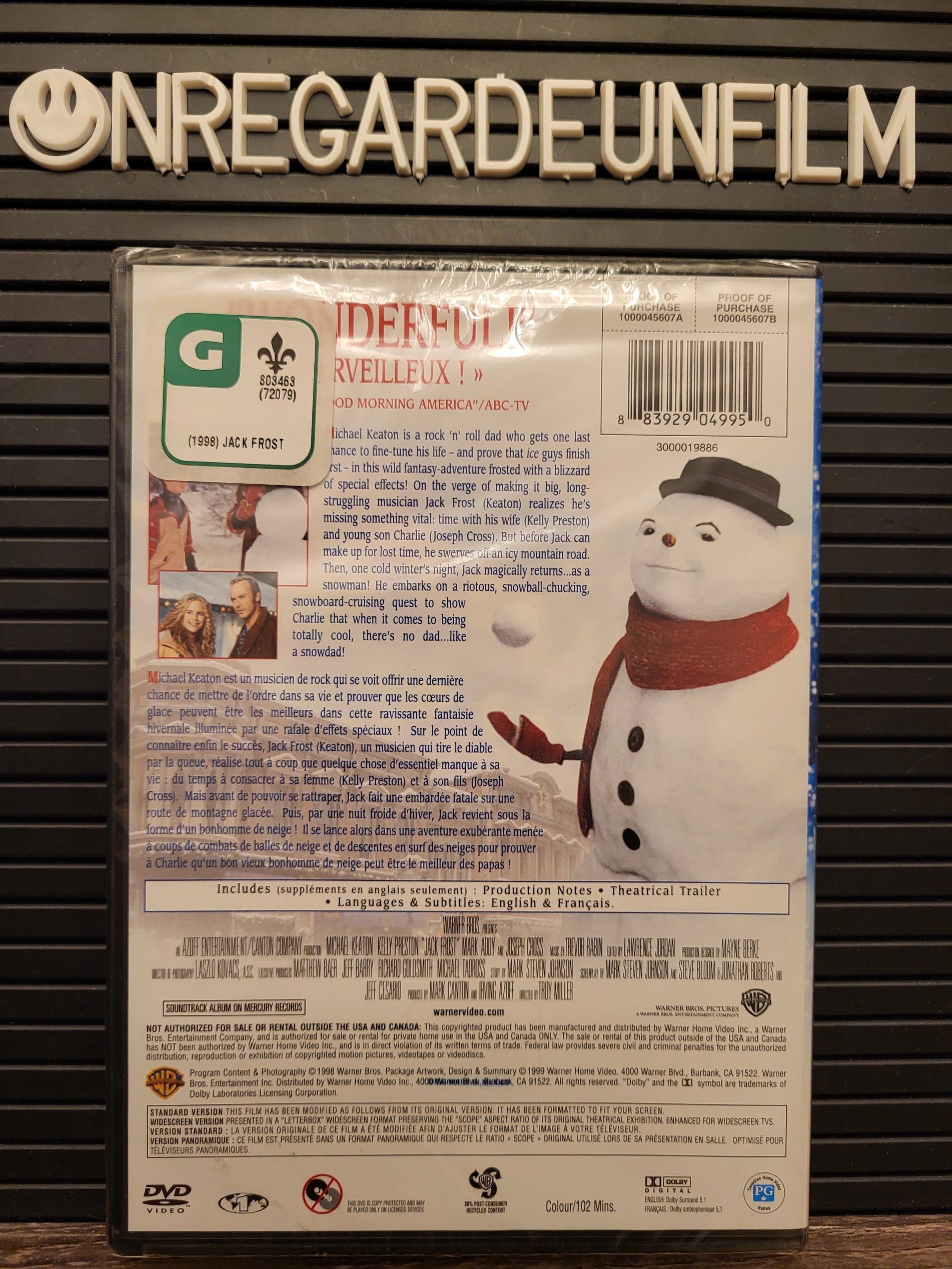 Jack, le Bonhomme de Neige (Petit Papa Noël) / Jack Frost (1998) – Image 2