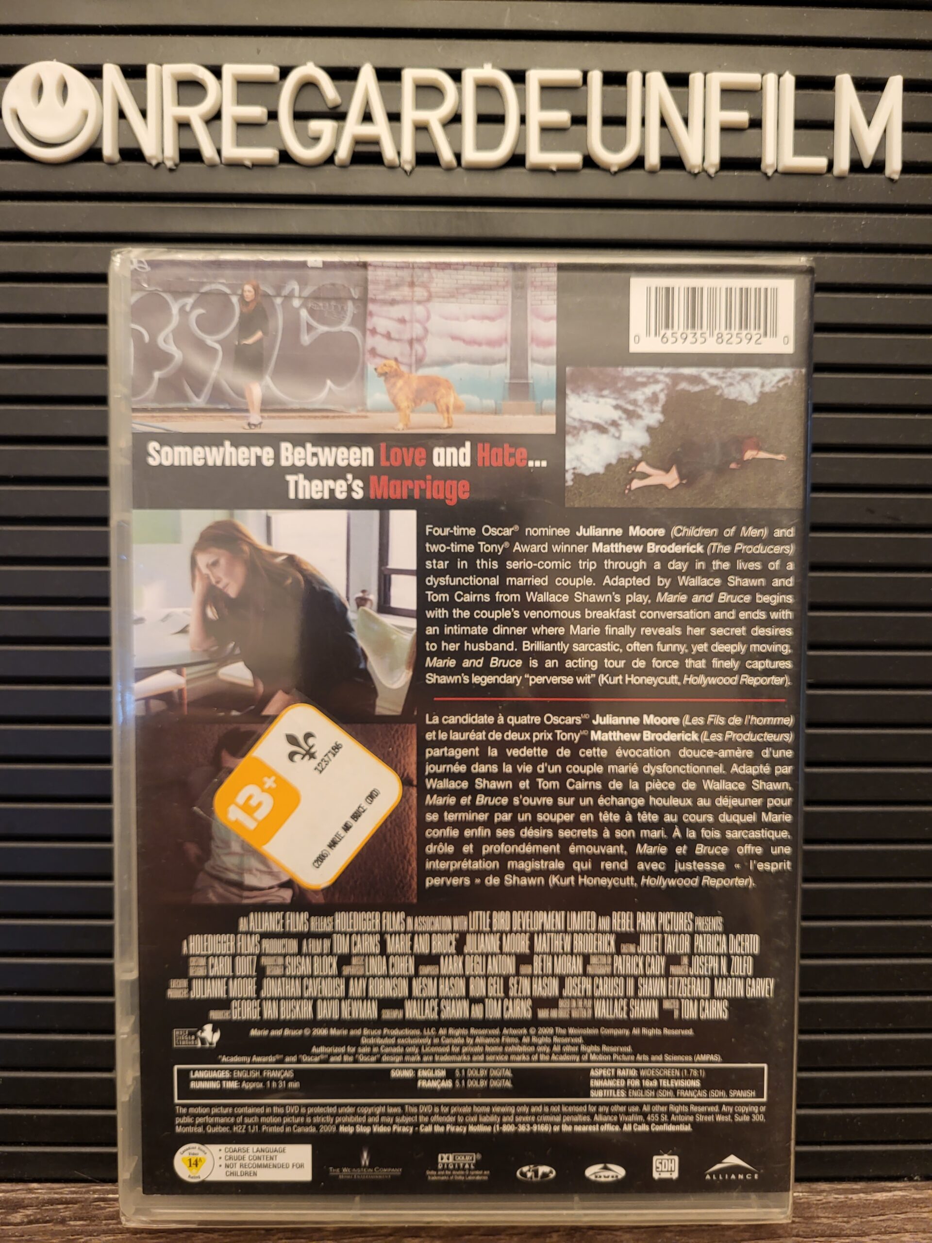 Marie et Bruce / Marie and Bruce (2004) Boutique CinéDvd