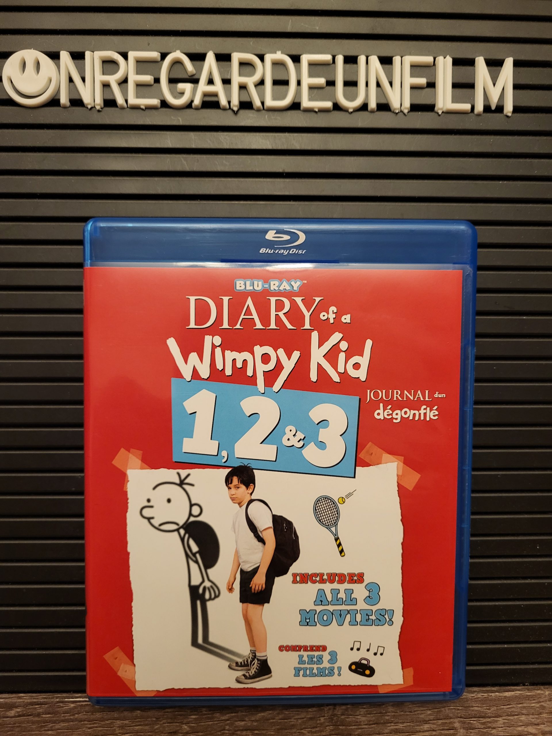 Journal d'un Dégonflé 1, 2 & 3 / Diary of a Wimpy Kid 1 (2010), 2 (2011) & 3 (2012)