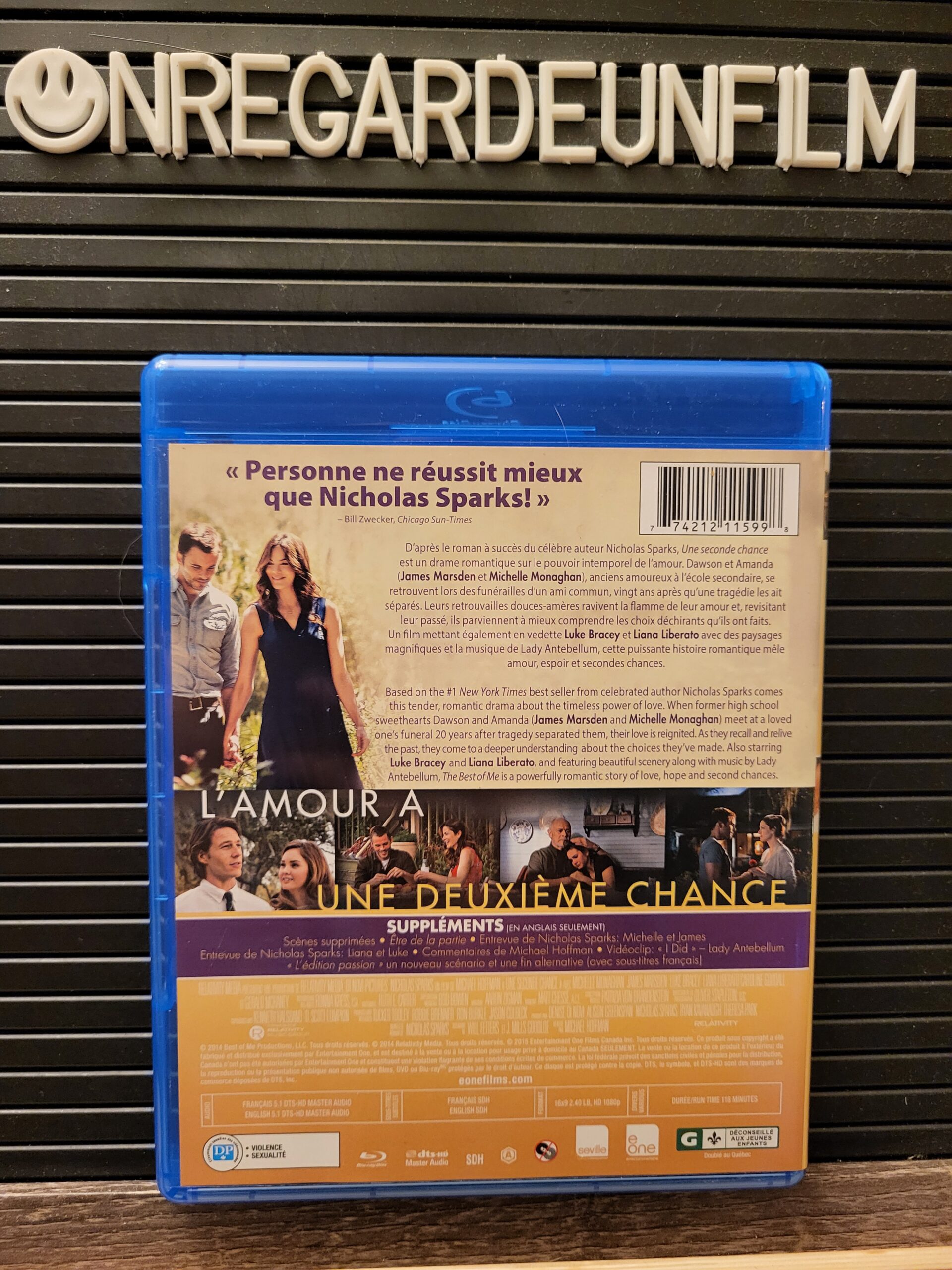 Une Seconde Chance / The Best of Me (2014) – Image 2