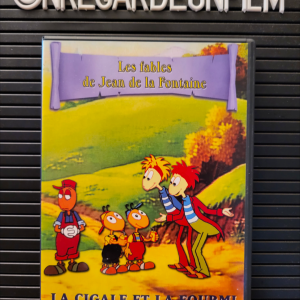 LES FABLES DE JEAN DE LA FONTAINE. 
La Cigale et la Fourmi & Le Génie et le Bûcheron (2006) {Zone 1/NTSC}