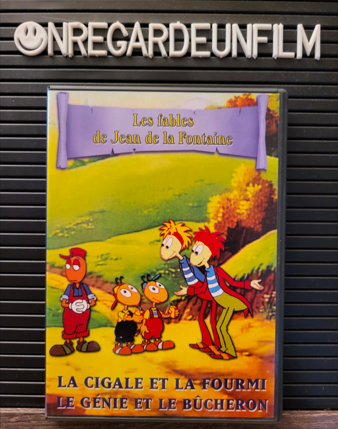 LES FABLES DE JEAN DE LA FONTAINE.
La Cigale et la Fourmi & Le Génie et le Bûcheron (2006)
