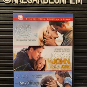 Un Havre de Paix & Cher John & Les Pages de Notre Amour / Safe Haven (2013) & Dear John (2010) & The Notebook (2004)