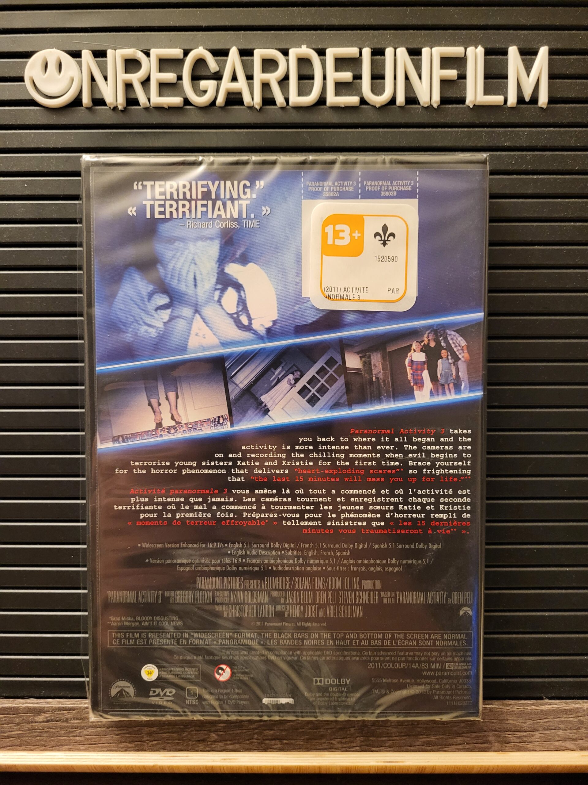 Activité Paranormale 3 / Paranormal Activity 3 (2011) – Image 2
