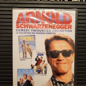 ARNOLD SCHWARZENEGGER. LA COLLECTION DES GRANDES COMEDIES: Jumeaux & Un Flic à la Maternelle & Junior / Comedie Favorites Collection: Twins (1988) & Kindergarten Cop (1990) & Junior (1994)