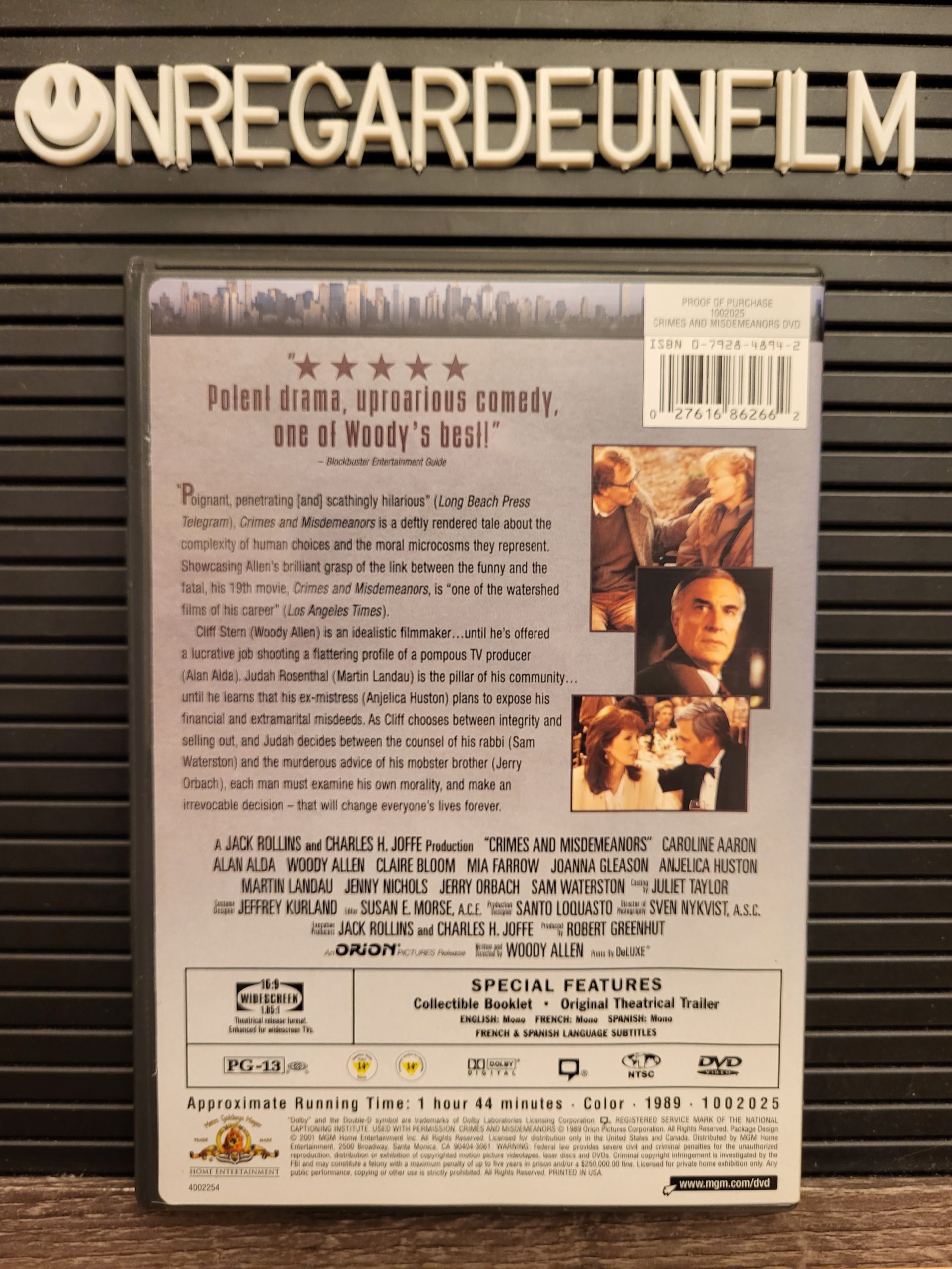 Crimes et Délits / Crimes and Misdemeanors (1989) – Image 2