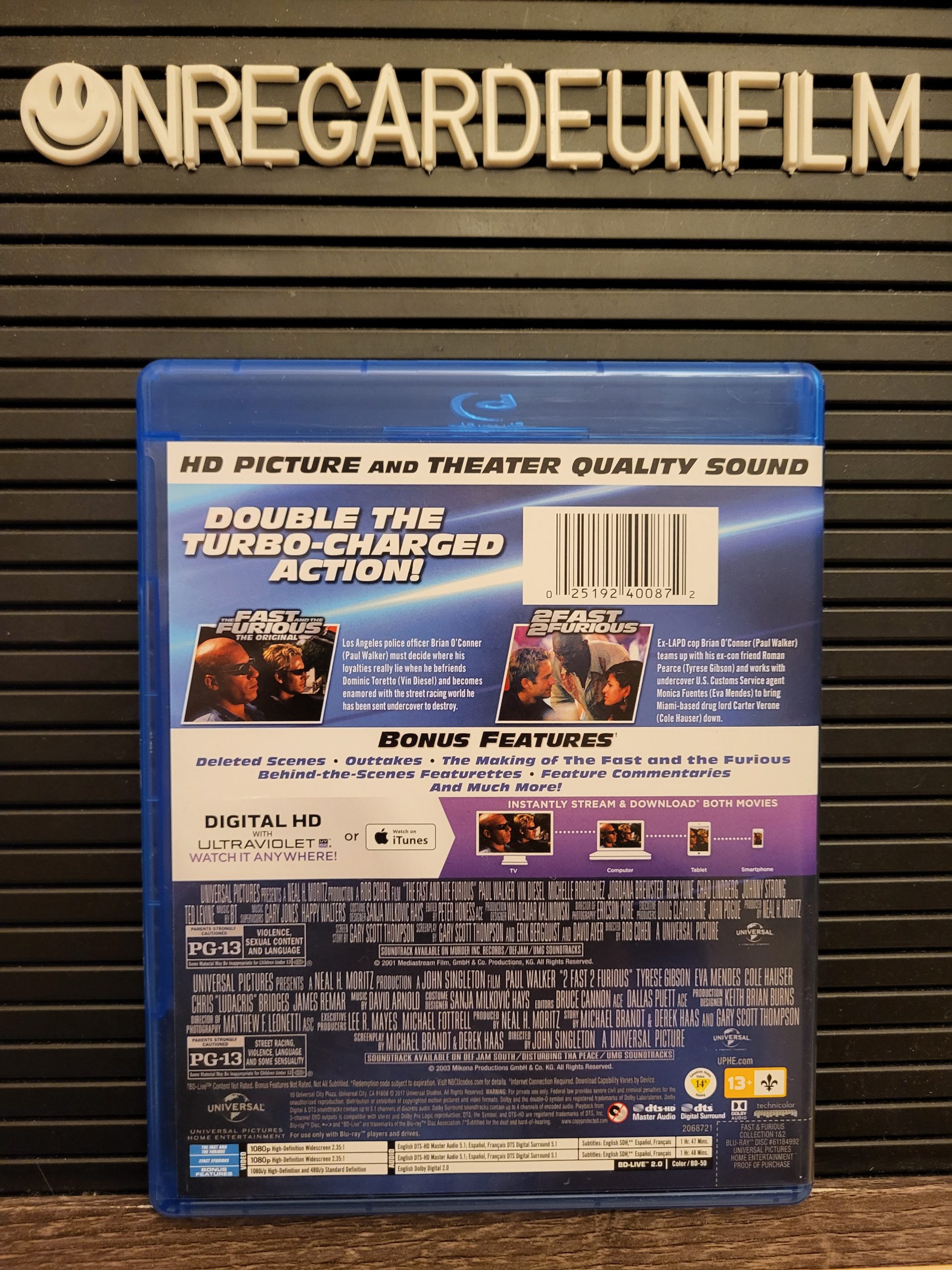 Rapides et Dangereux 1-2 / The Fast and the Furious 1-2 (2001-2003) – Image 2