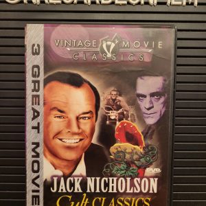 JACK NICHOLSON CULT CLASSICS 
The Little Shop of Horrors (1961) & The Terror (1963) & Hells Angels on Wheels (1967)