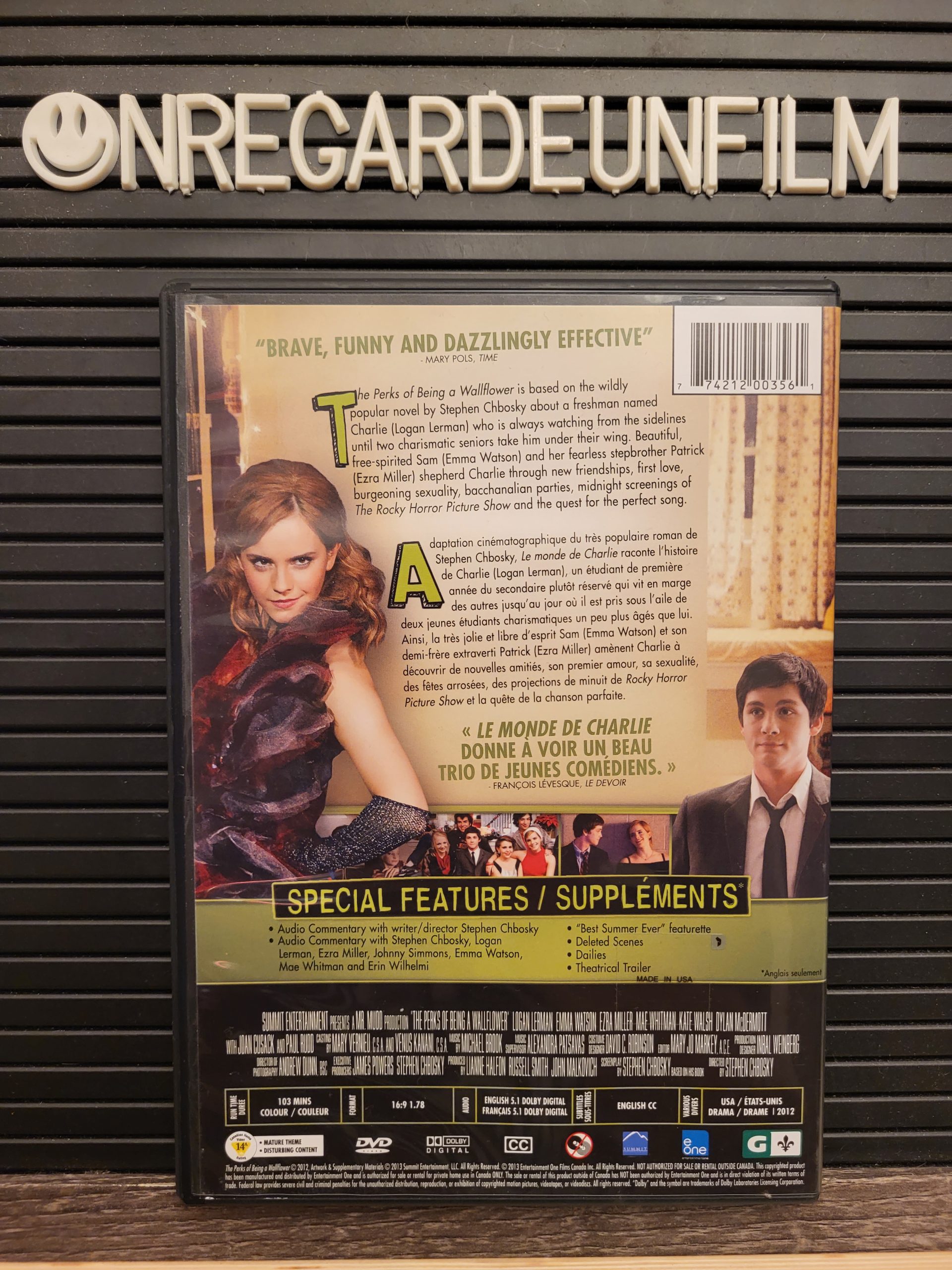 Le Monde de Charlie / The Perks of Being a Wallflower (2012) – Image 2
