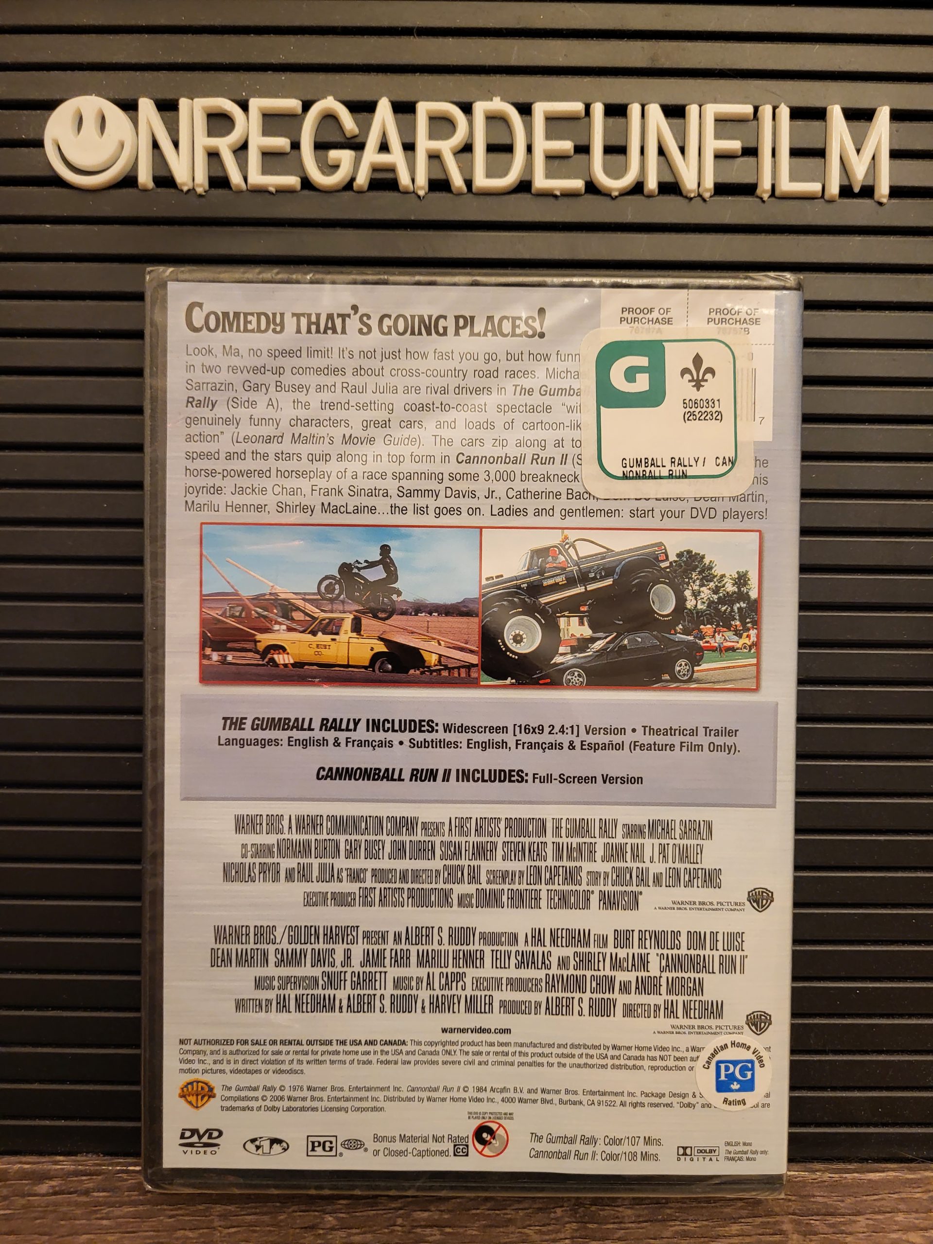 Chewing Gum Rallye & Cannonball Run II / The Gumball Rally (1976) & Cannonball Run II (1984) – Image 2