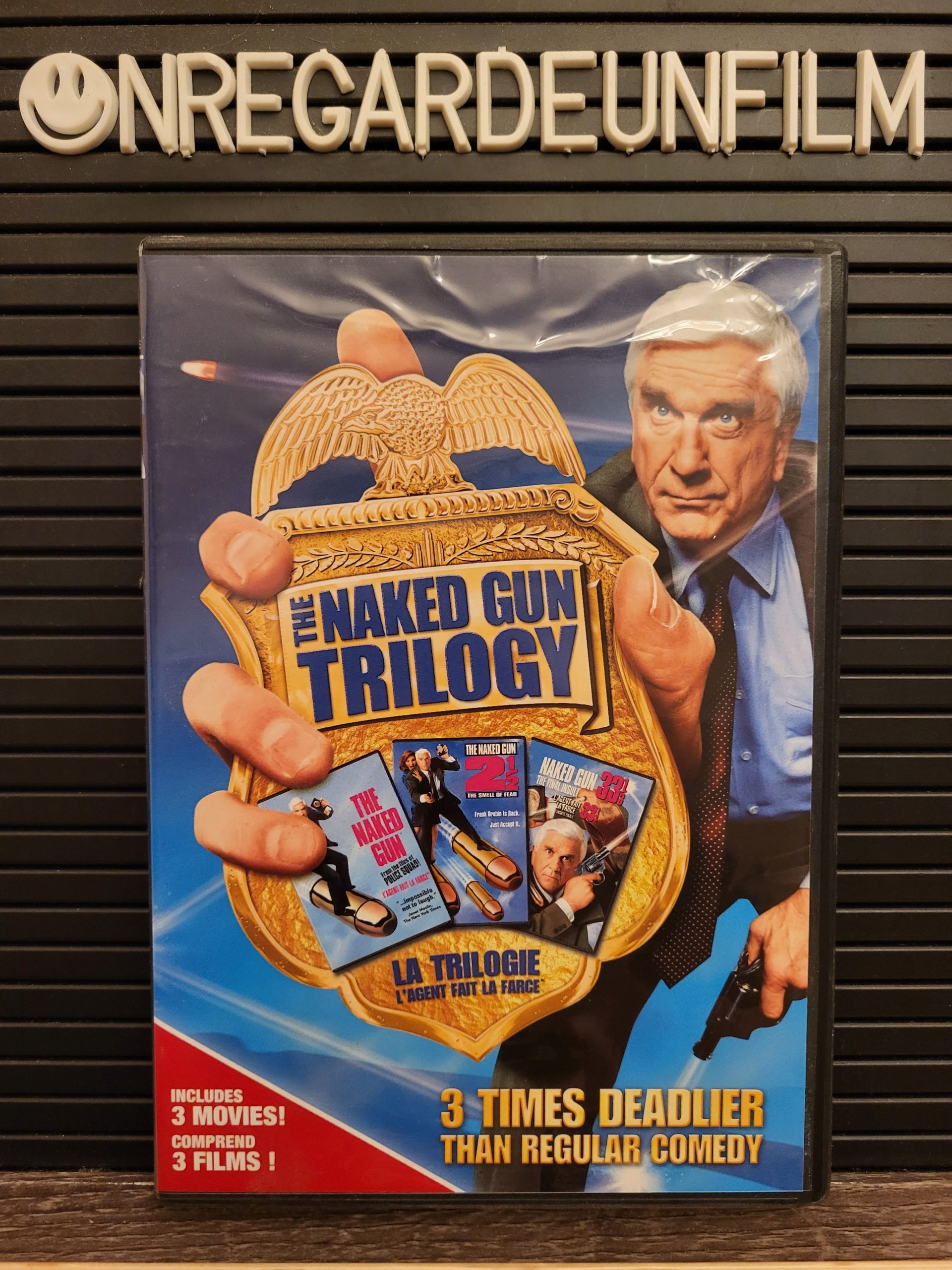 L'Agent fait la Farce & The Naked Gun 2½: The Smell of Fear & L'Agent fait la Farce 33 1/3: L'Insulte Finale / The Naked Gun: From the Files of Police Squad! (1988) & The Naked Gun 2½: The Smell of Fear (1991) & Naked Gun 33 1/3: The Final Insult (1995)
