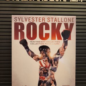 ROCKY ANTHOLOGIE
Rocky & Rocky 2 & Rocky 3 & Rocky 4 & Rocky 5 & Rocky Balboa / Rocky (1976) & Rocky II (1979) & Rocky III (1982) & Rocky IV (1985) & Rocky V (1990) & Rocky Balboa (2006)