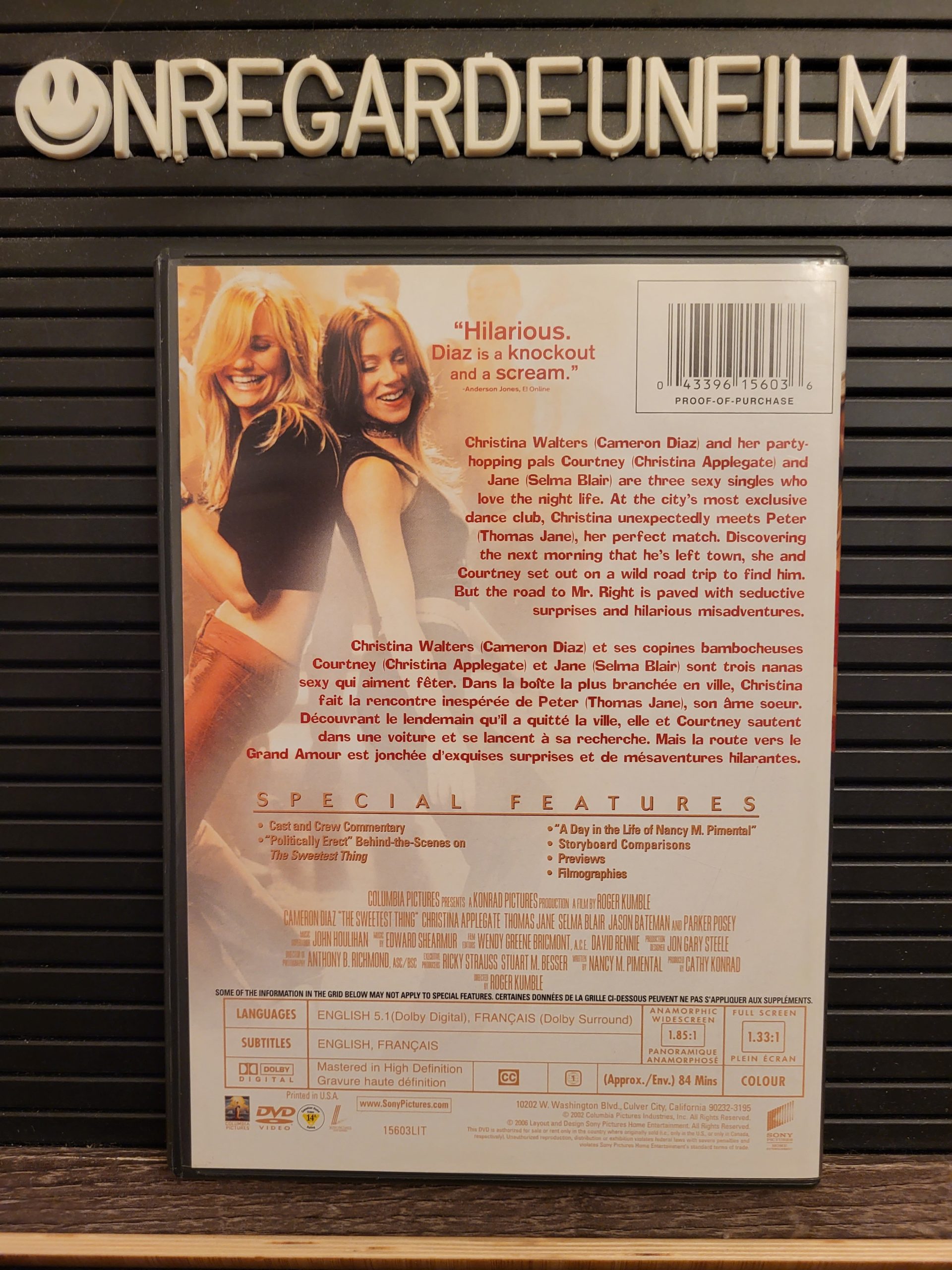 Bonjour l'Amour / The Sweetest Thing (2002) – Image 2