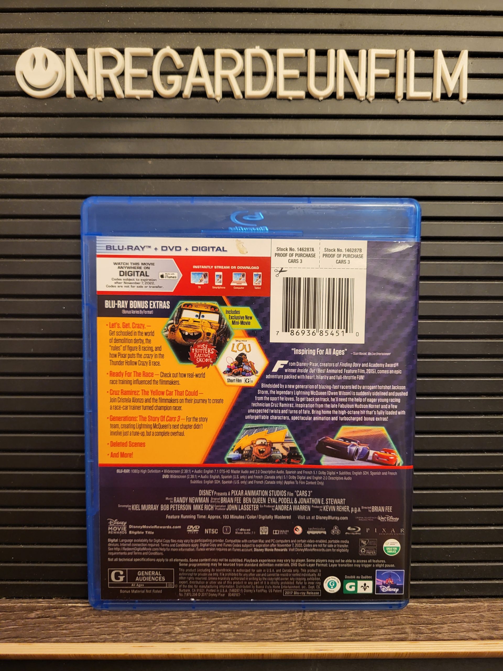 Les Bagnoles 3 / Cars 3 (2017) – Image 2