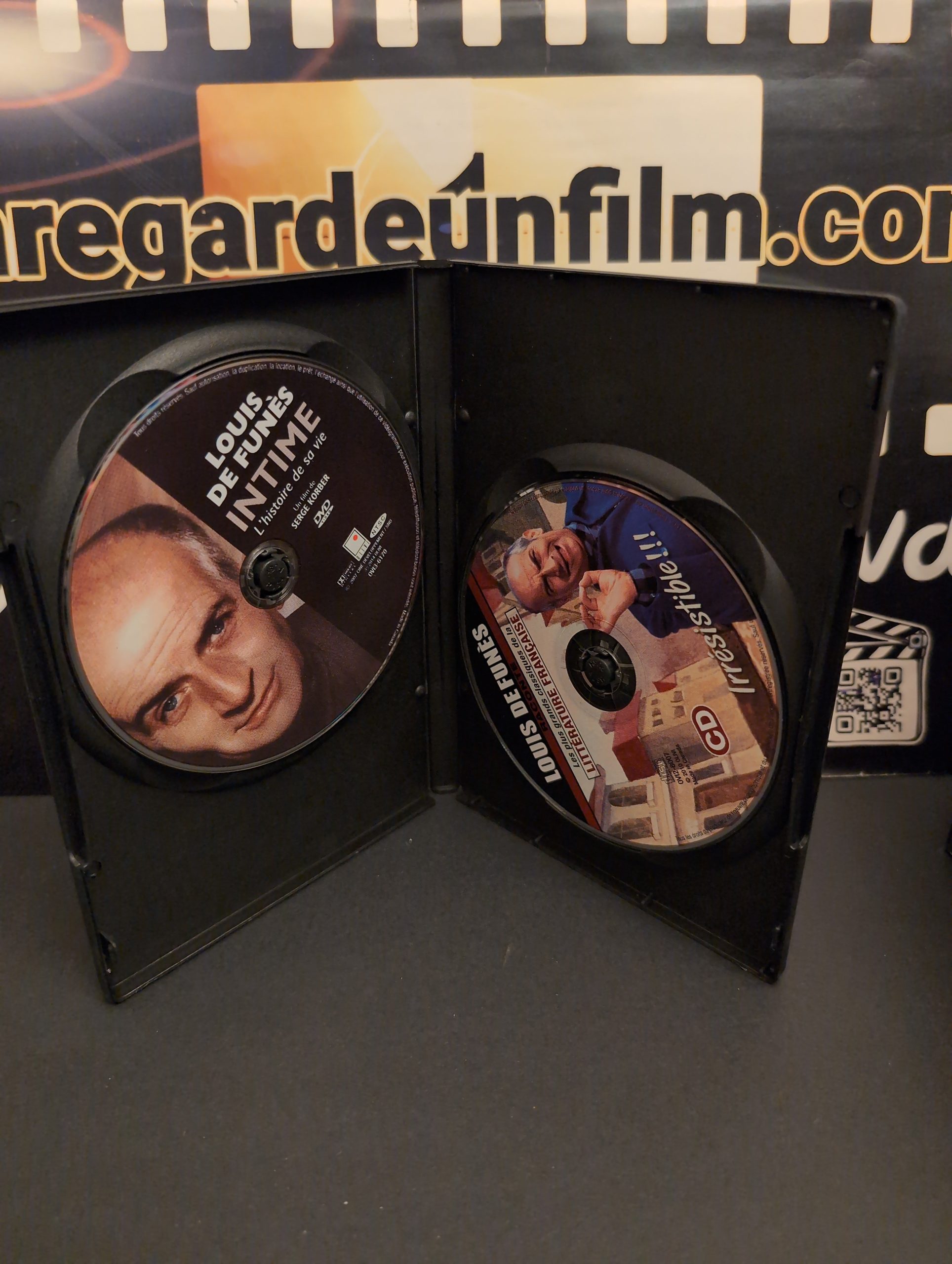 LOUIS DE FUNÈS VOLUME 6
Louis de Funès Intime (2007) & Louis de Funès Raconte les plus Grands Classiques de la Littérature Grançaise (2010) – Image 3