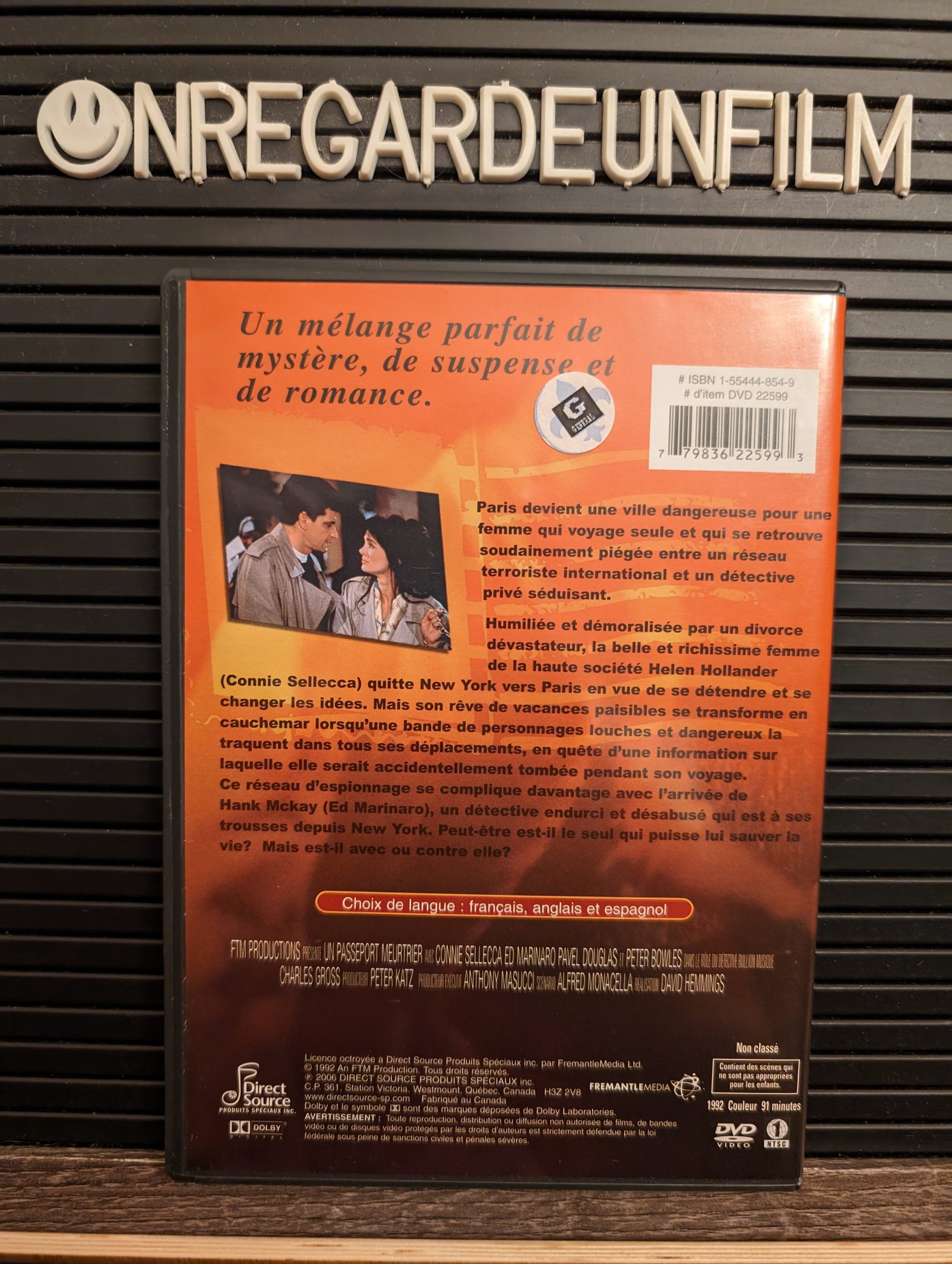 Un Passeport Meurtrier (Passeport pour le Meurtre) / Passport to Murder (1993) – Image 2