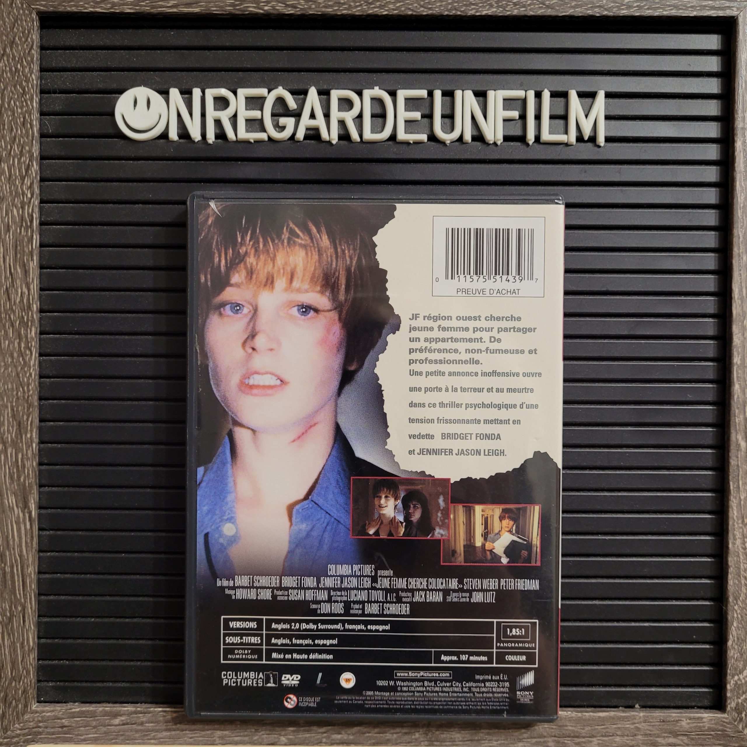 Jeune Femme Cherche Colocataire / Single White Female (1992) – Image 2