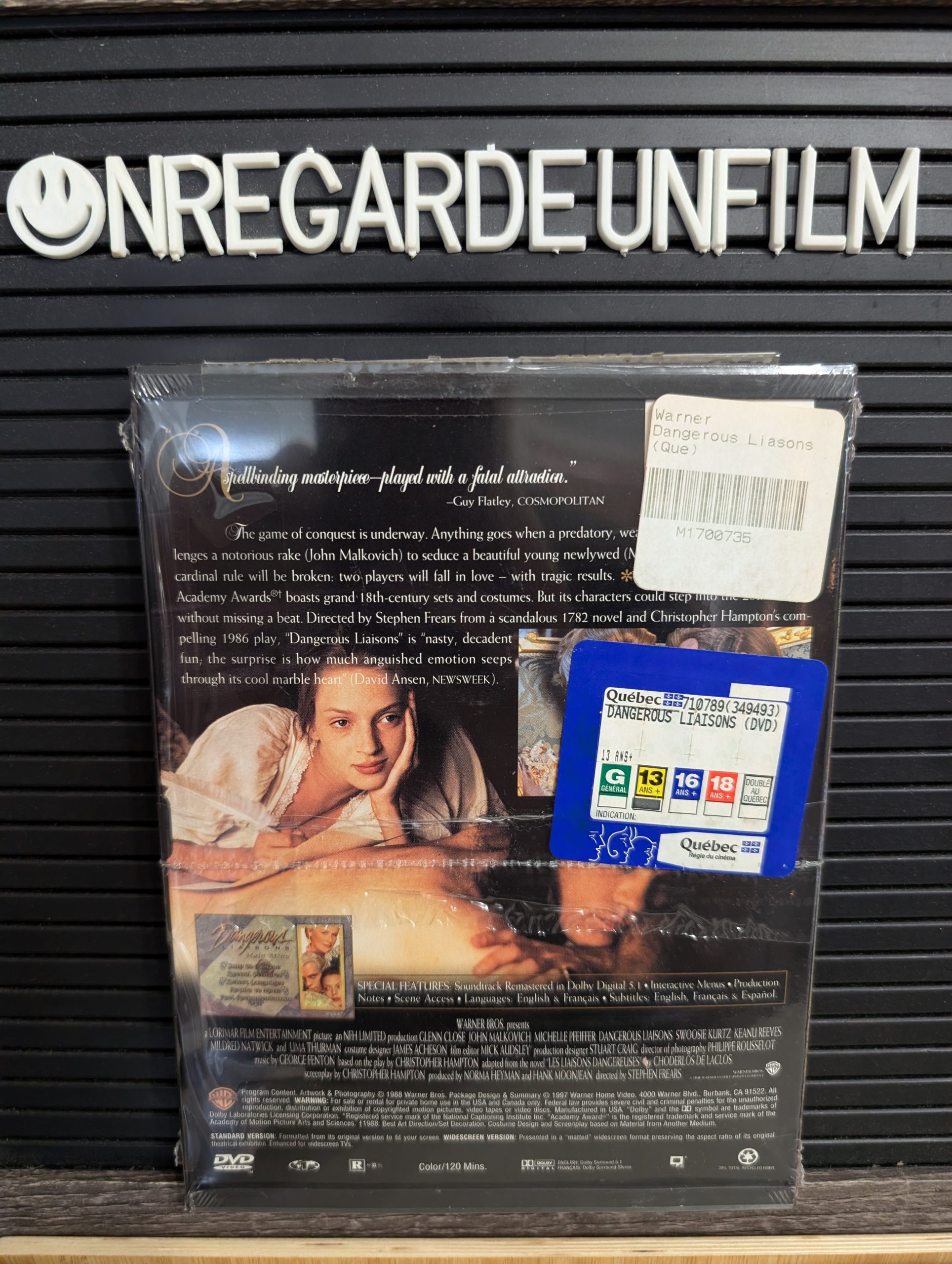 Liaisons Dangereuses / Dangerous Liaisons (1988) – Image 2