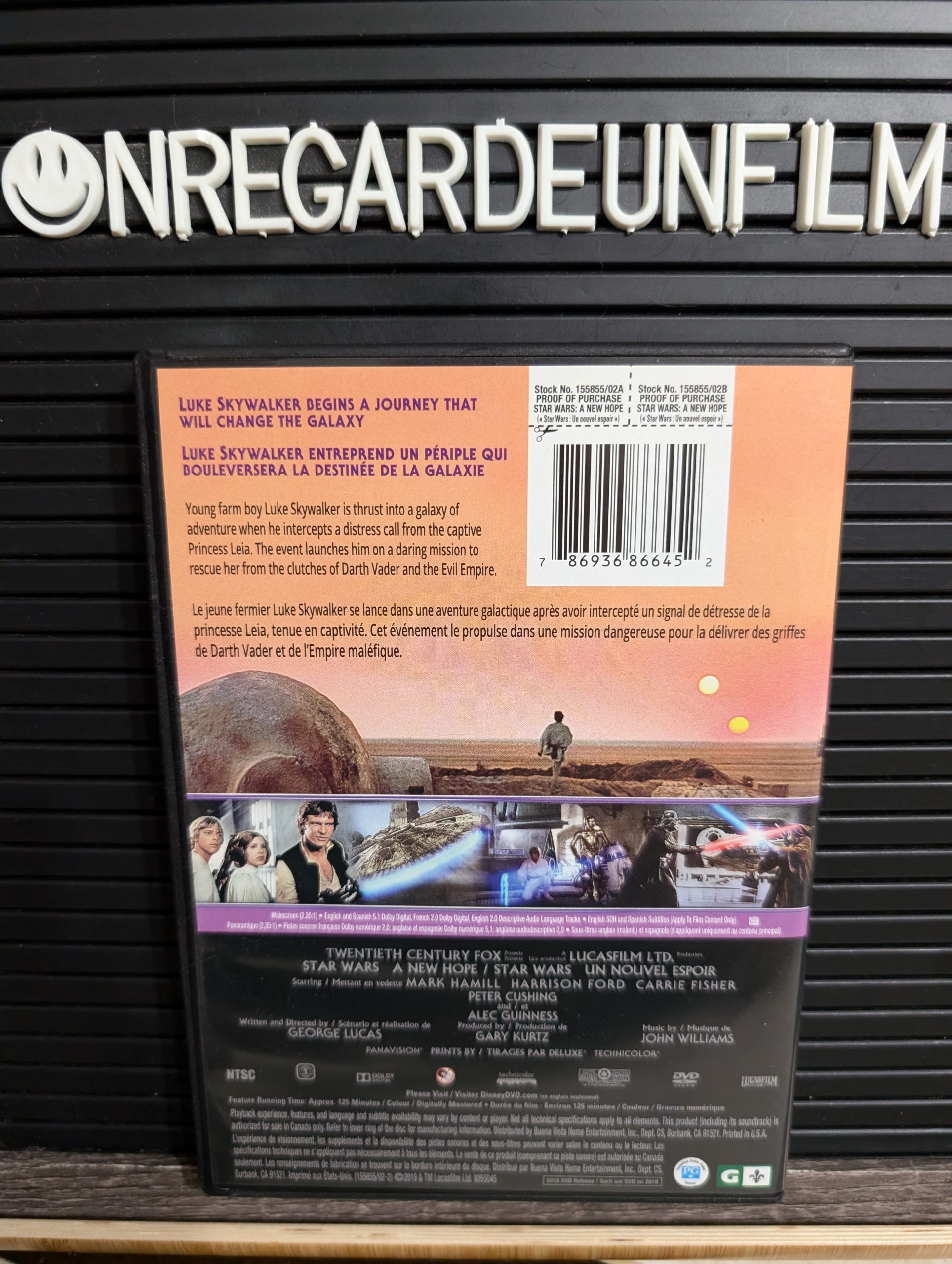 LA GUERRE DES ÉTOILES / STAR WARS
Un Nouvel Espoir / A New Hope (1977) – Image 2
