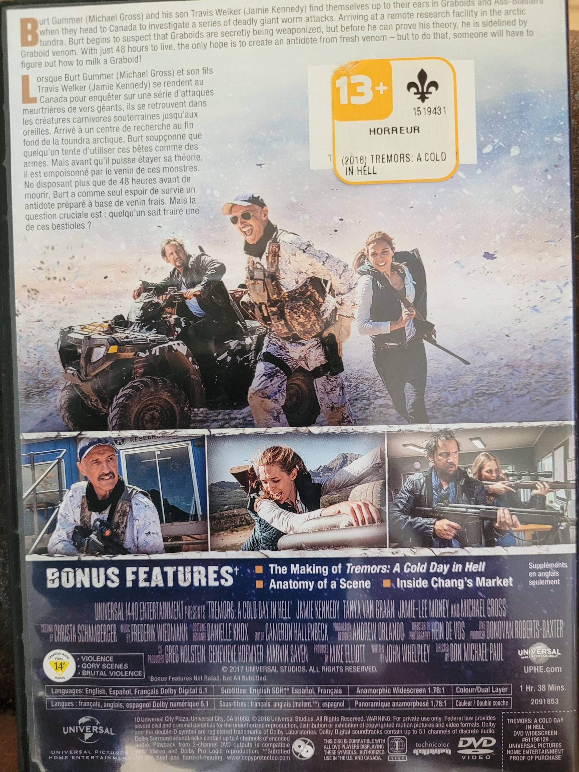Tremors. Jamais, au Grand Jamais / A cold day in Hell (2018) – Image 2