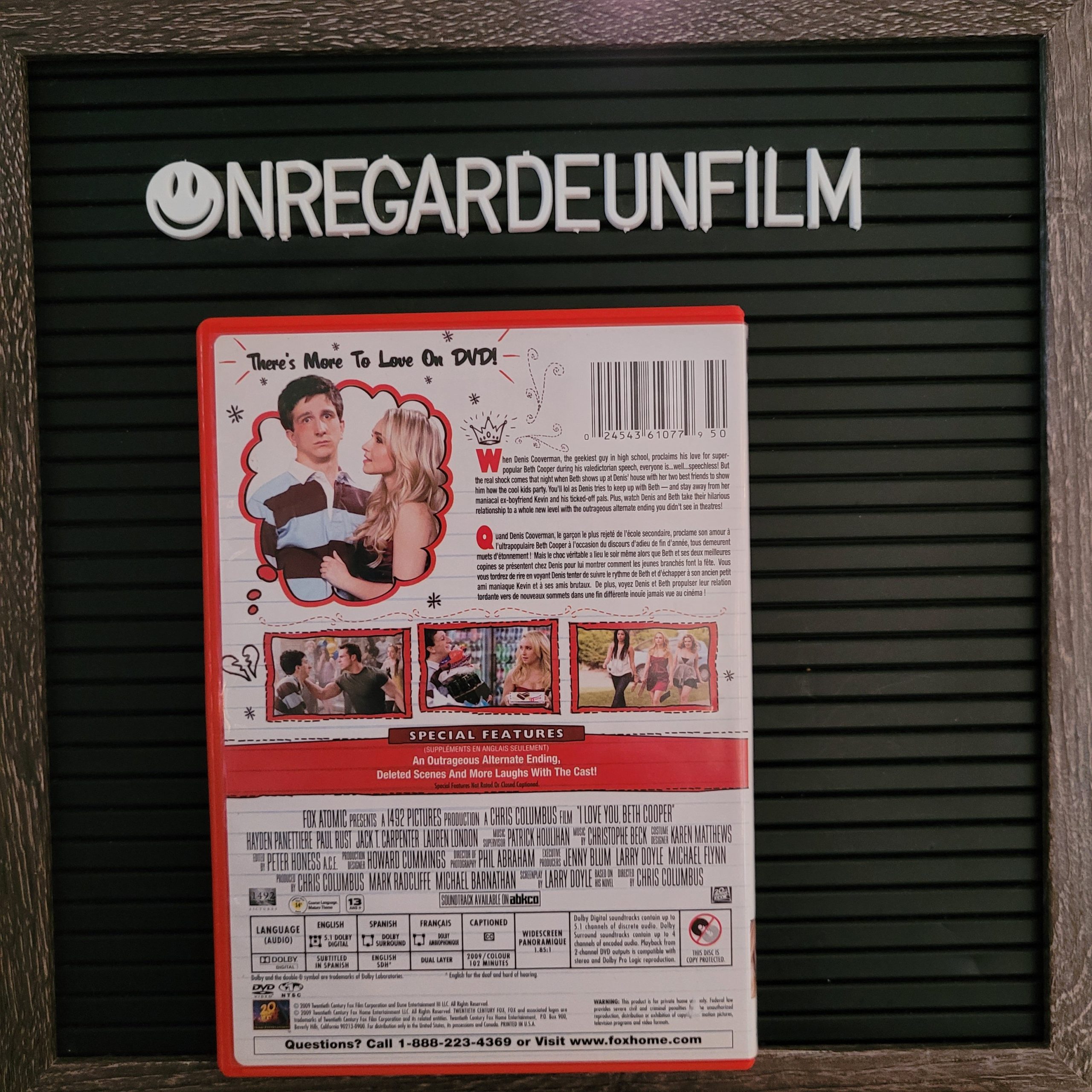 Je t'Aime, Beth Cooper / I Love You, Beth Cooper (2009) – Image 2