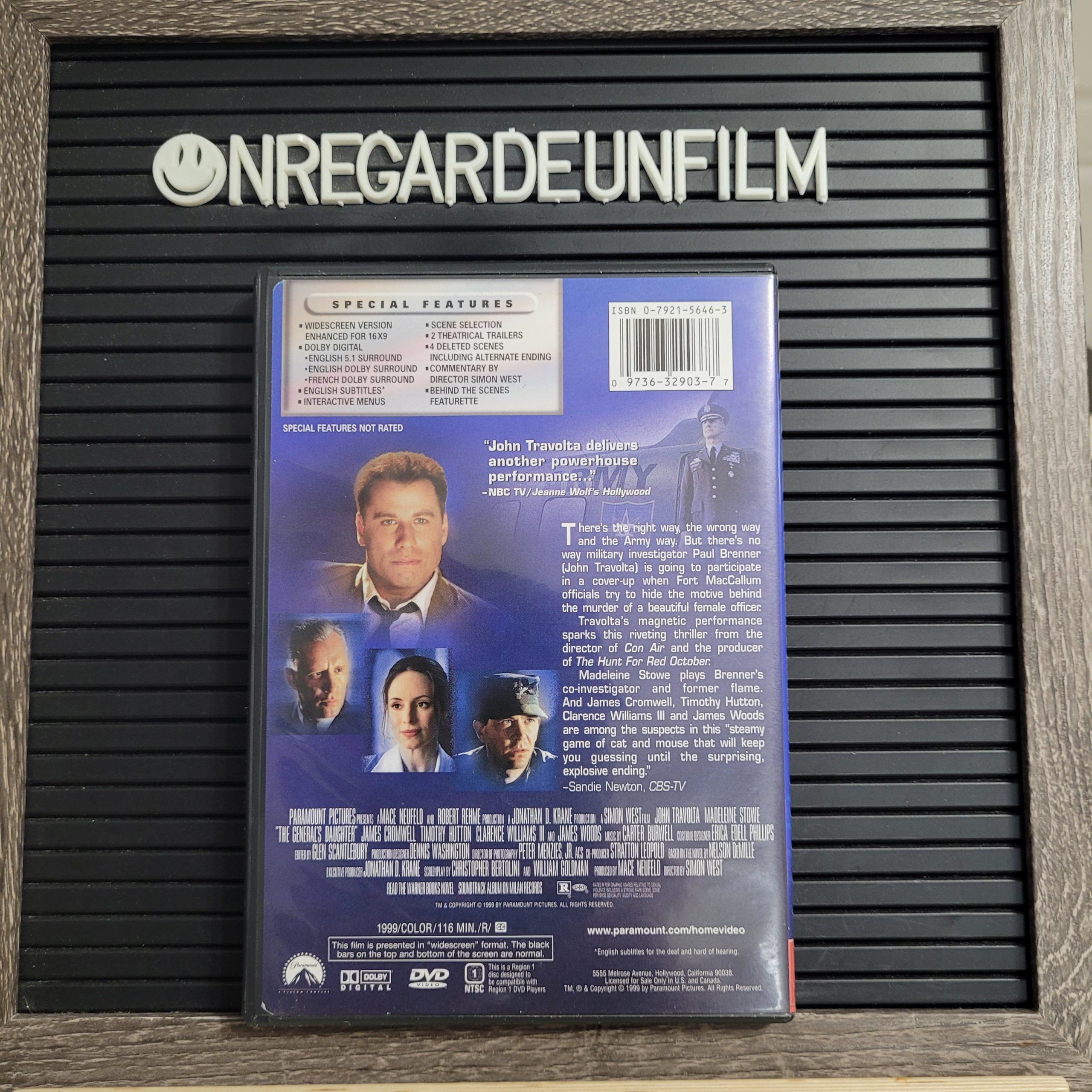La Fille du Général / The General's Daughter (1999) – Image 2