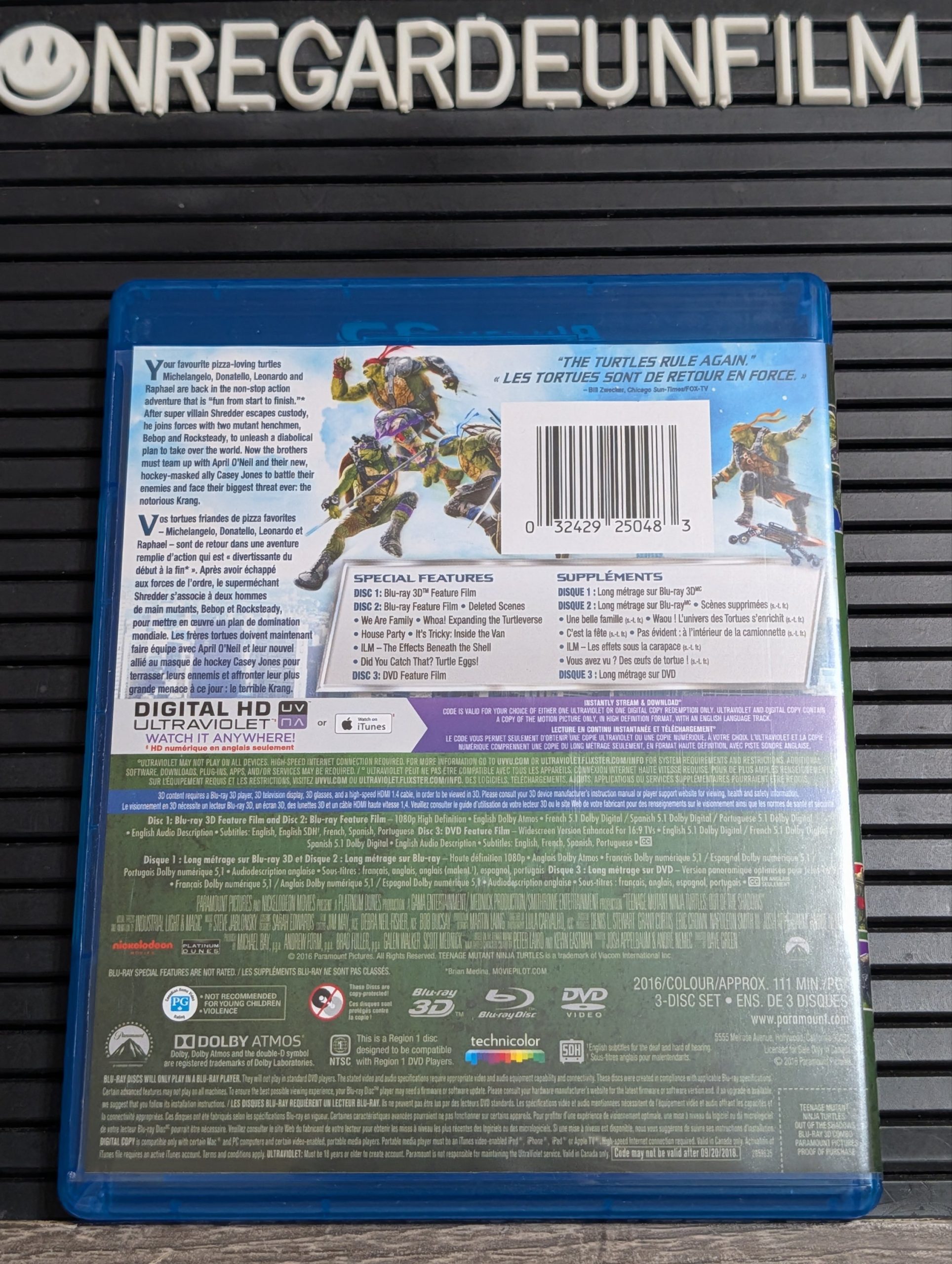 Les Tortues Ninja - La Sortie de l'Ombre / Teenage Mutant Ninja Turtles: Out of the Shadows (2016) 3D – Image 2