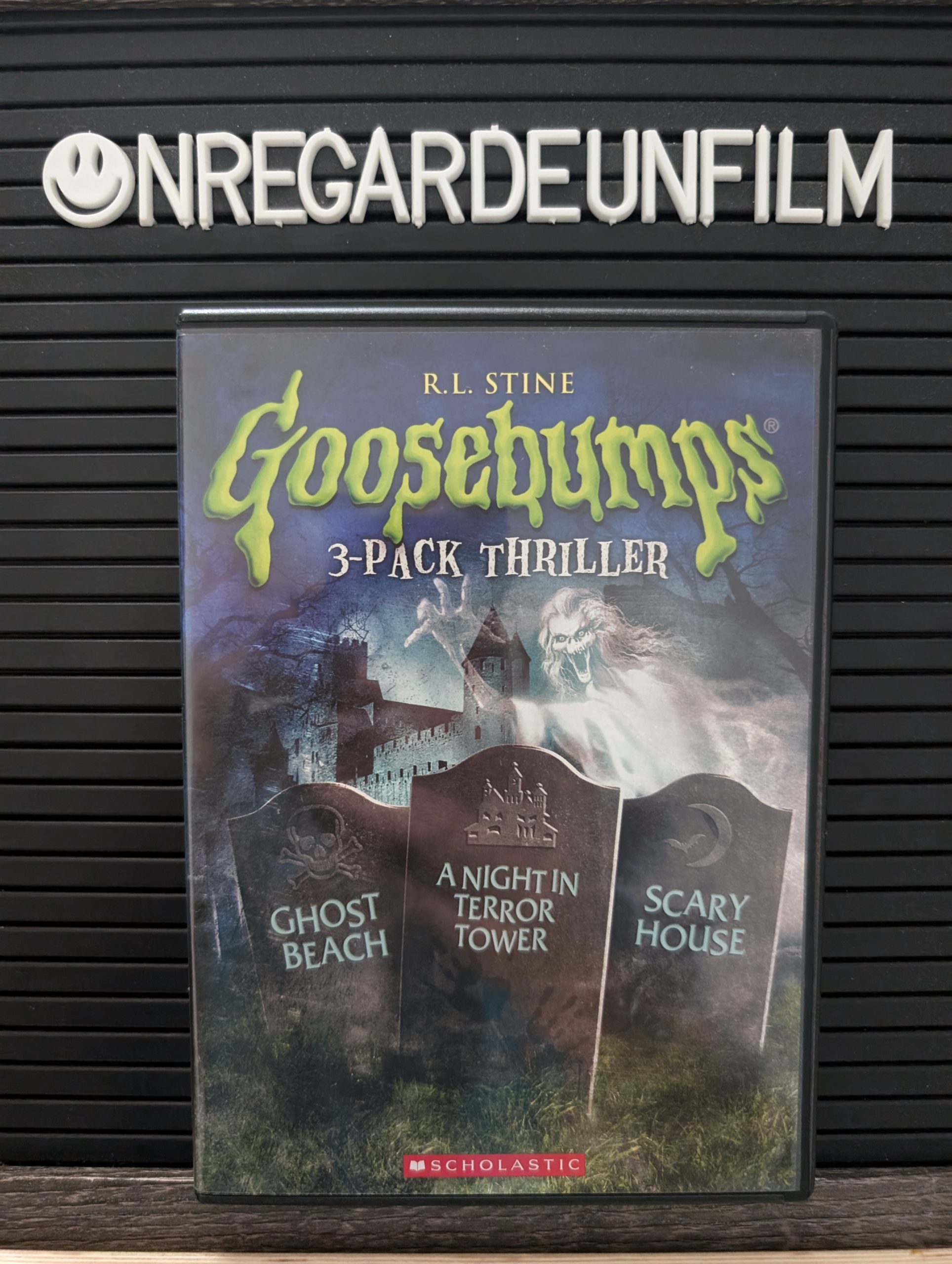 GOOSEBUMPS
Ghost Beach (1996) & A Night in Terror Tower (1996) & Scary House (1997)