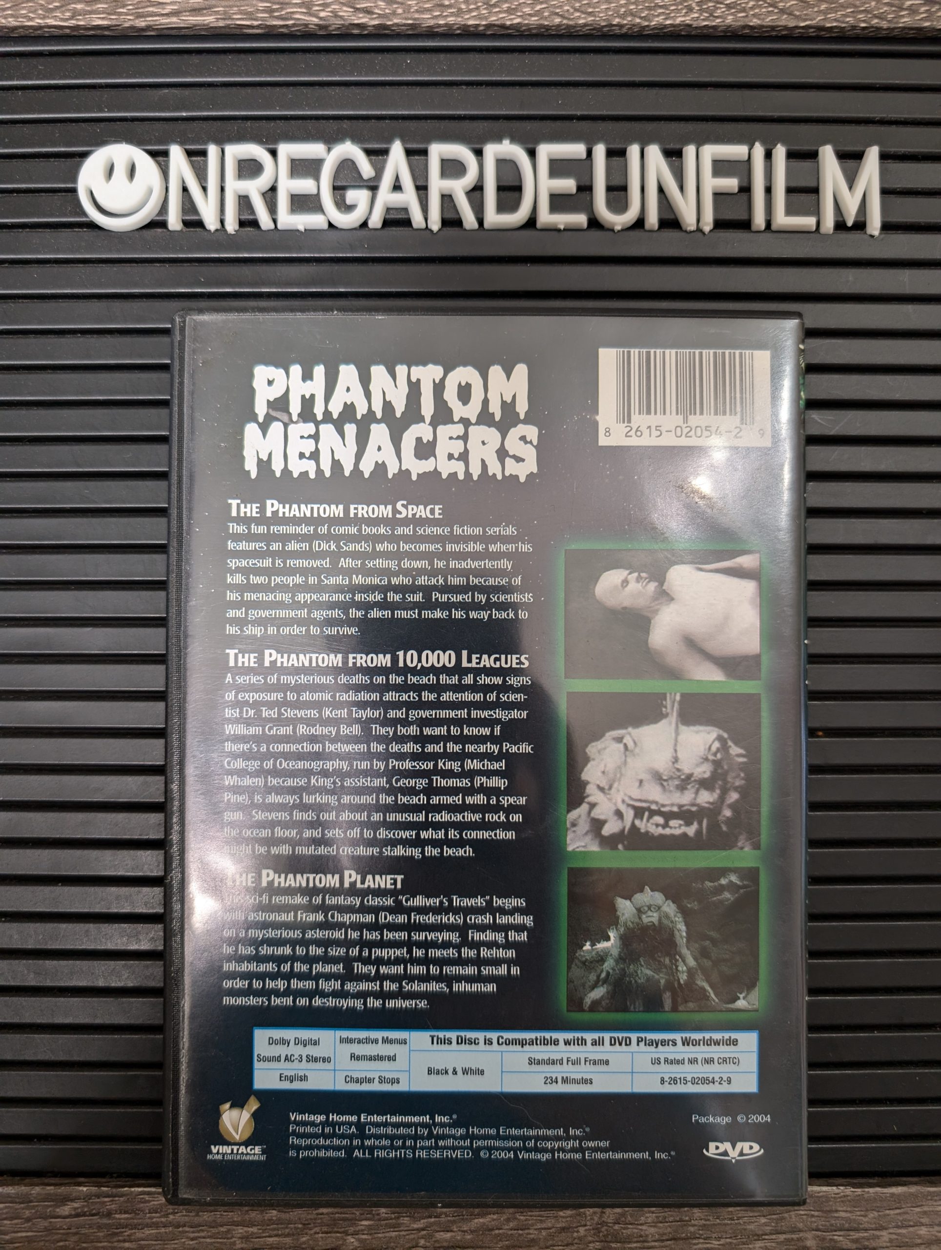 PHANTOM MENACERS
Phantom from Space (1953) & The Phantom from 10,000 Leagues (1955) & The Phantom Planet (1961) – Image 2