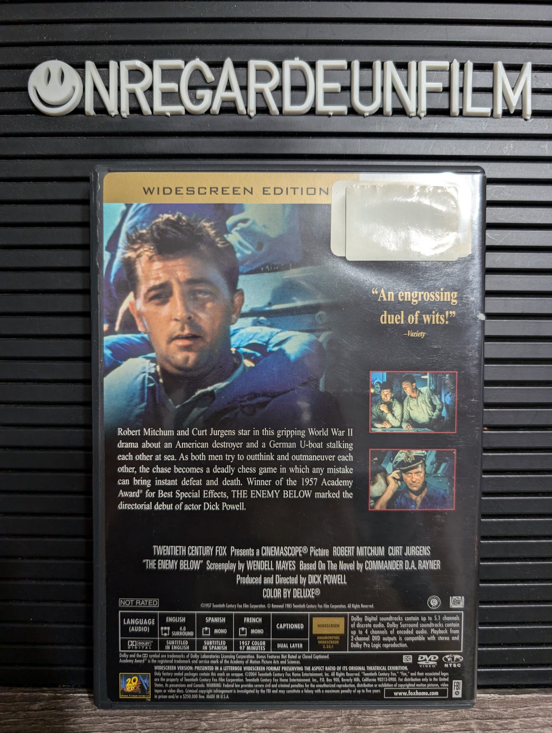 COLLECTION DE COMBAT NAVALS / BATTLE BY SEA
Torpilles sous l'Atlantique & Submarine X-1 & Run Silent, Run Deep / The Enemy Below (1957) & Submarine X-1 (1968) & Run Silent, Run Deep (1958) – Image 5