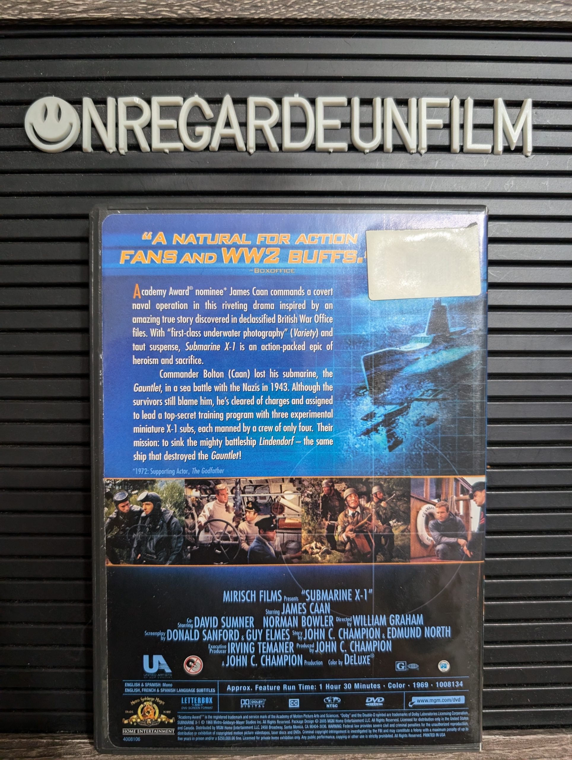 COLLECTION DE COMBAT NAVALS / BATTLE BY SEA
Torpilles sous l'Atlantique & Submarine X-1 & Run Silent, Run Deep / The Enemy Below (1957) & Submarine X-1 (1968) & Run Silent, Run Deep (1958) – Image 7