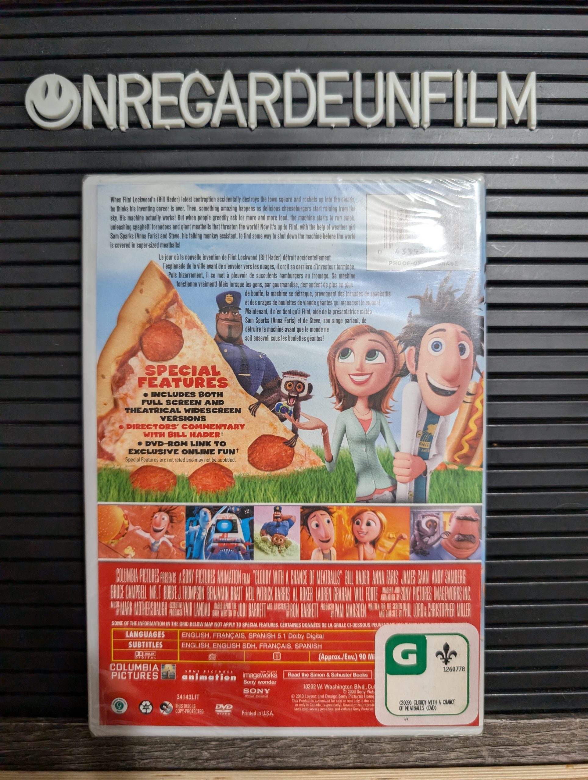 Il Pleut des Hamburgers / Cloudy with a Chance of Meatballs (2009) – Image 2